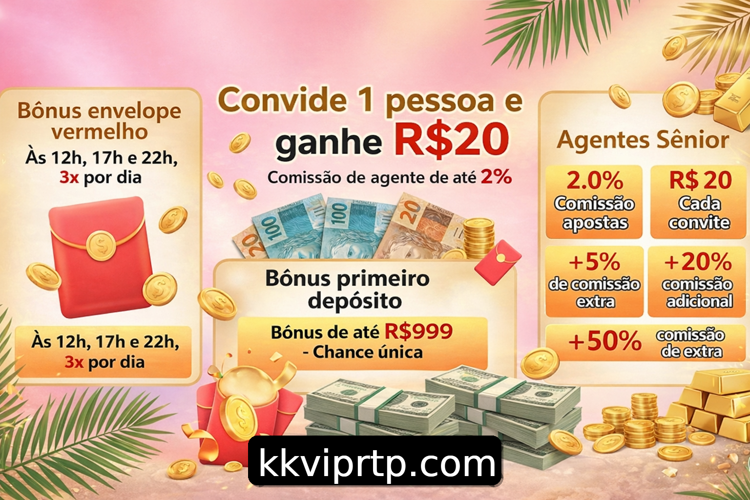Banner do Bônus do Casino kkvip